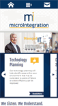 Mobile Screenshot of microintegration.net